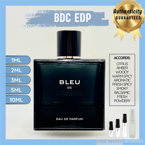 chanel bleu edt or edp|bdc edp.